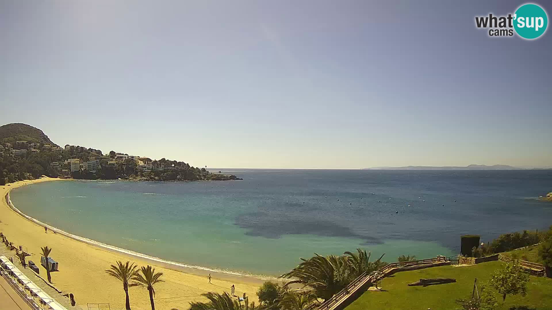 Plaža de l’Almadrava web kamera Roses – Costa Brava – Španjolska