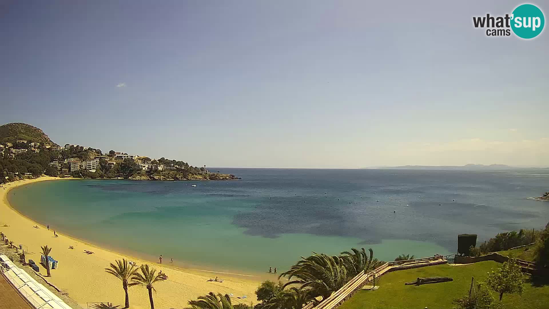 Plaža de l’Almadrava web kamera Roses – Costa Brava – Španjolska