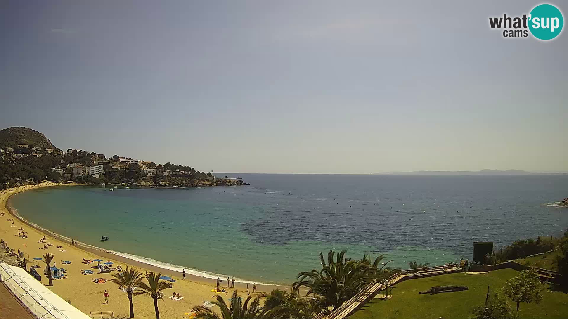 Platja de l’Almadrava Spiaggia Live Webcam Roses – Costa Brava – Spagna