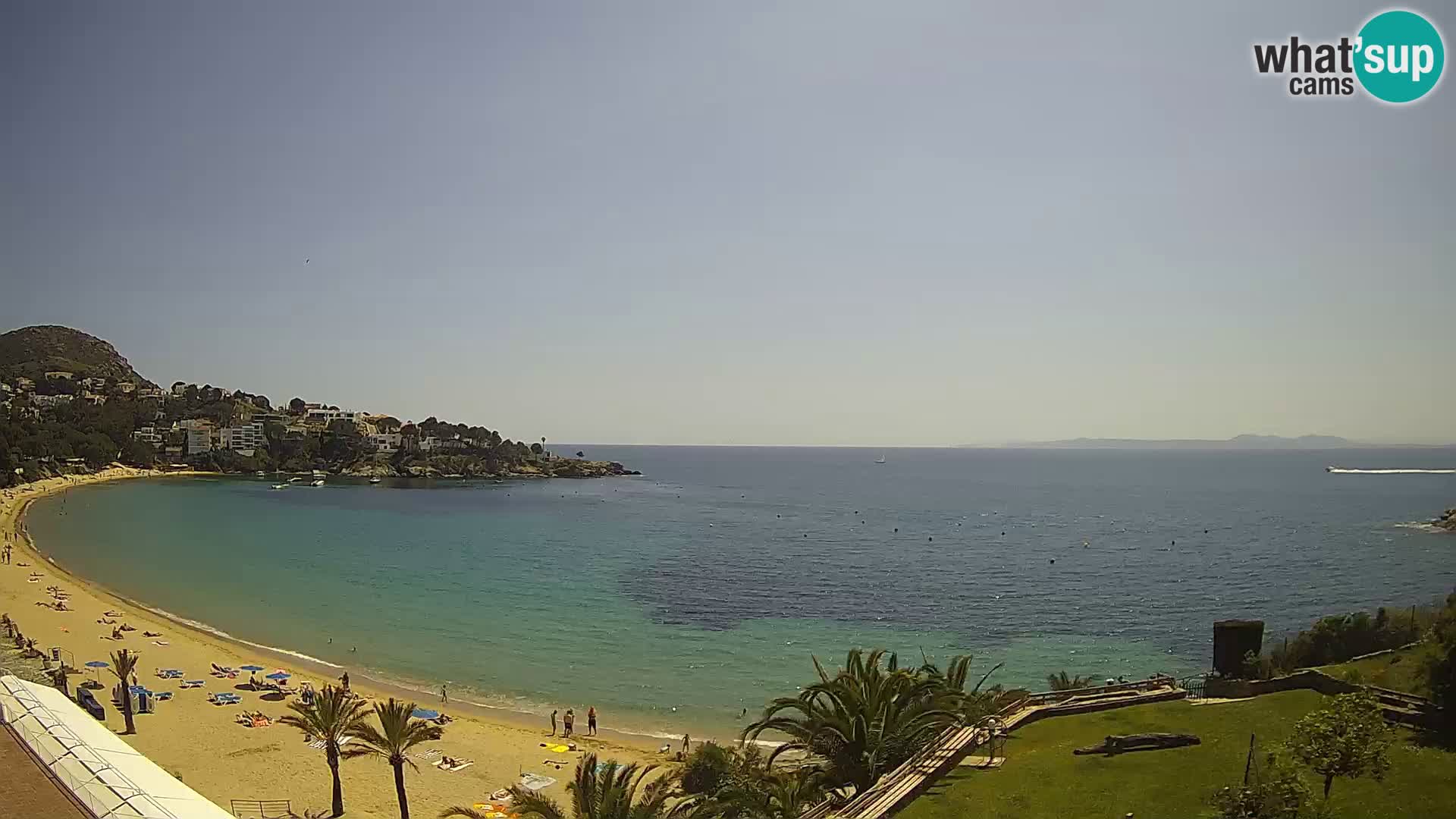 Plaža de l’Almadrava web kamera Roses – Costa Brava – Španjolska