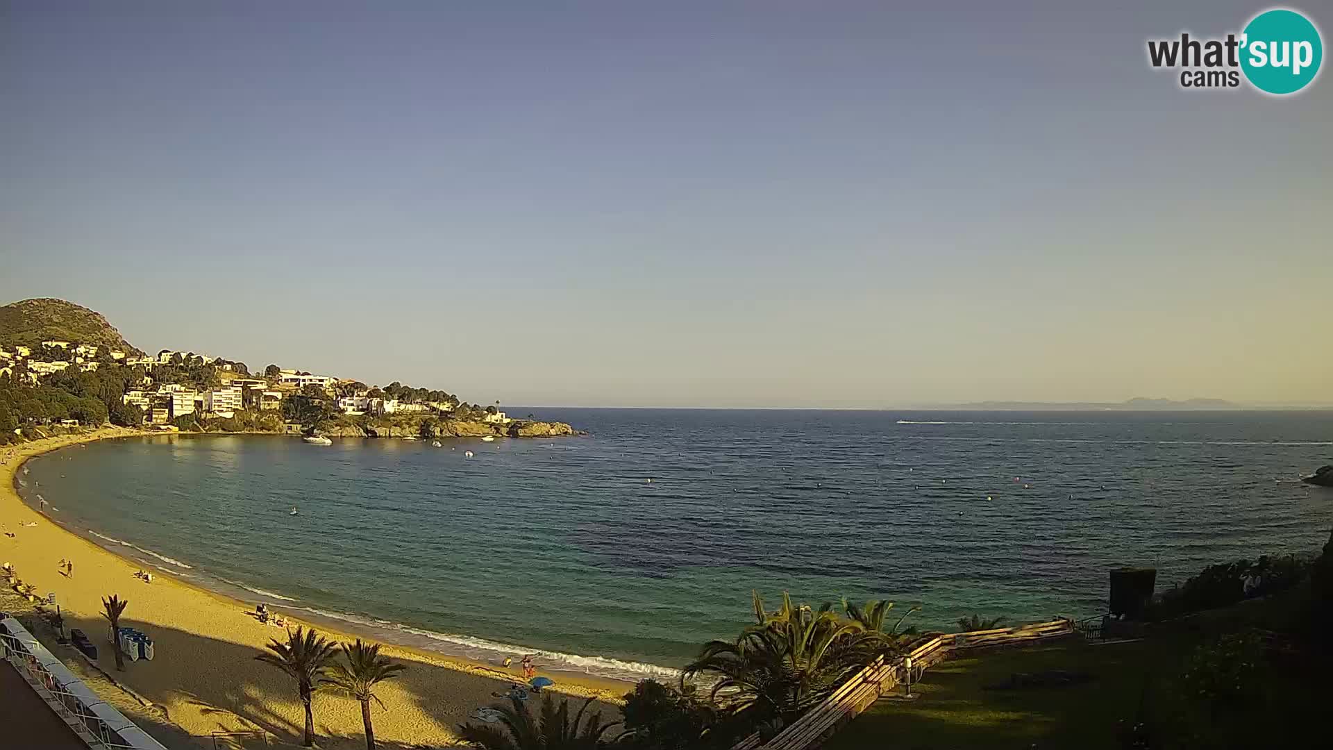 Platja de l’Almadrava Strand Webcam Roses – Costa Brava – Spanien
