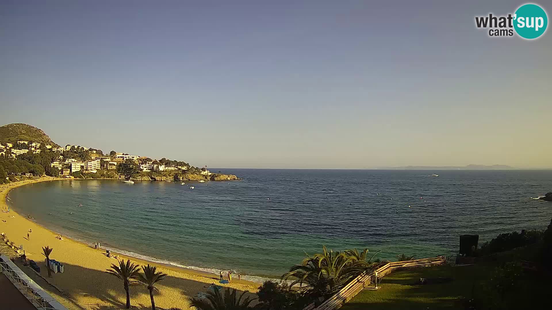 Plaža de l’Almadrava Spletna kamera Roses – Costa Brava – Španija