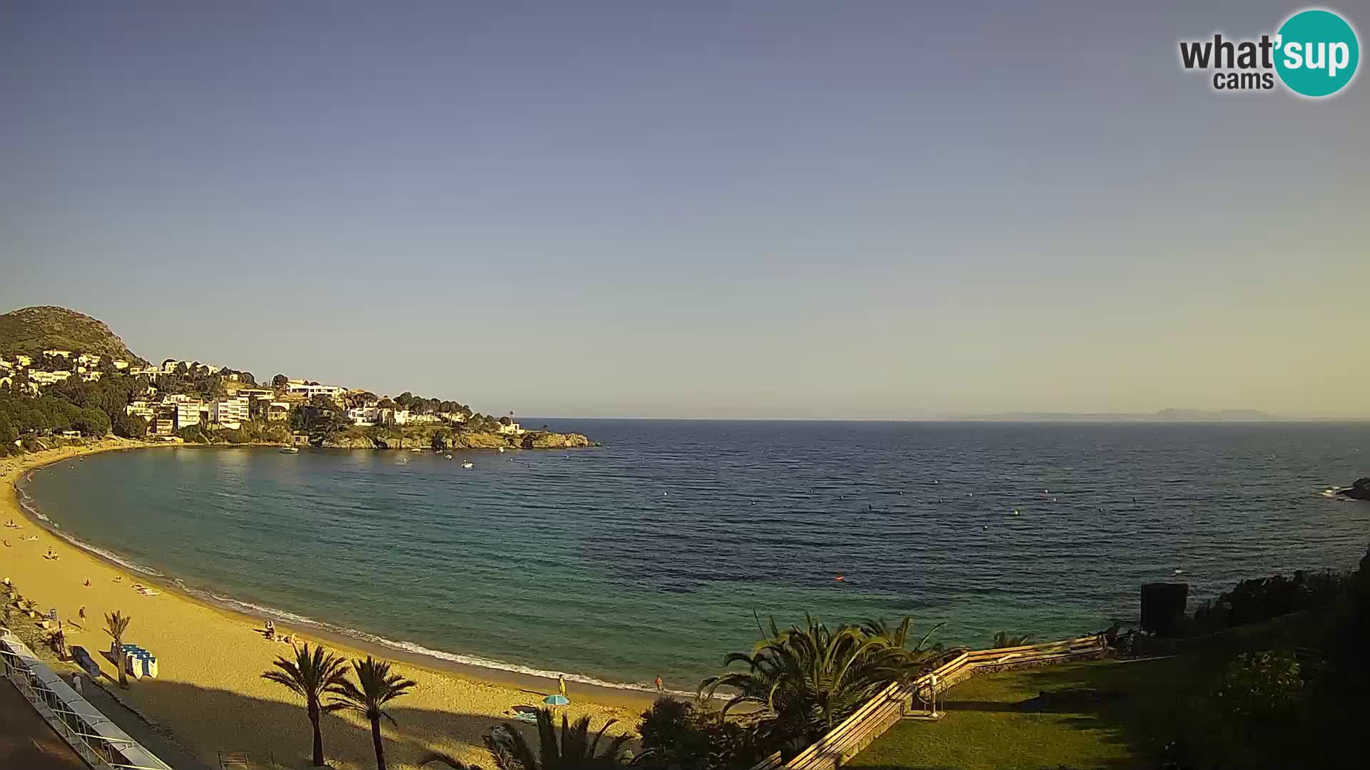 Platja de l’Almadrava beach Live Webcam Roses – Costa Brava – Spain