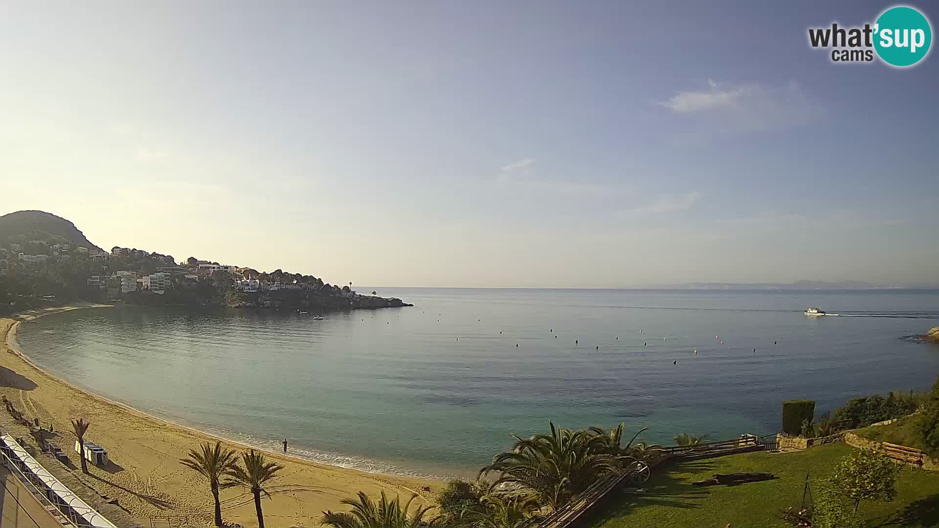 Platja de l’Almadrava Strand Webcam Roses – Costa Brava – Spanien
