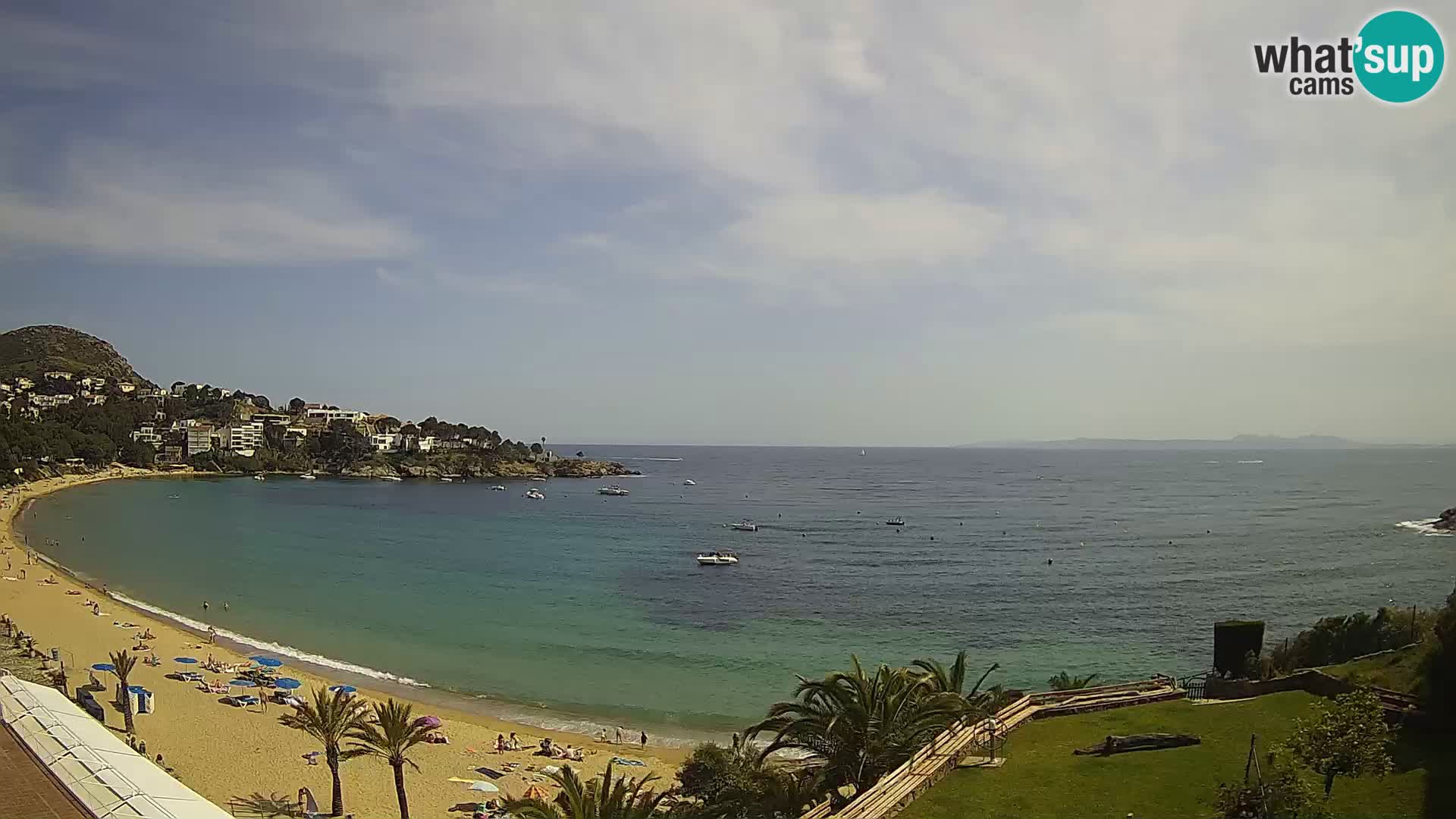 Platja de l’Almadrava Spiaggia Live Webcam Roses – Costa Brava – Spagna