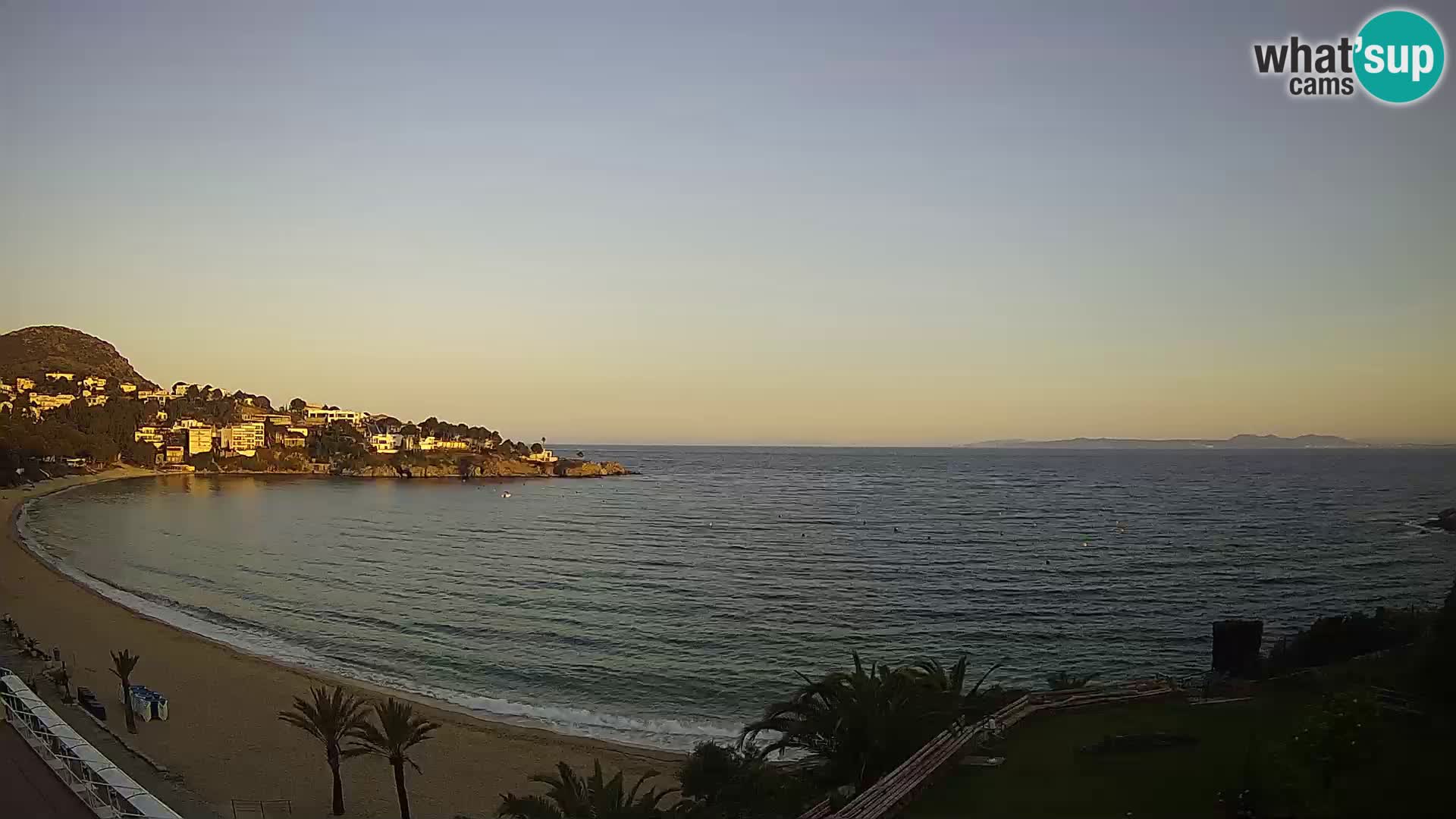 Plage de l’Almadrava Livecam Roses – Costa Brava – Espagne
