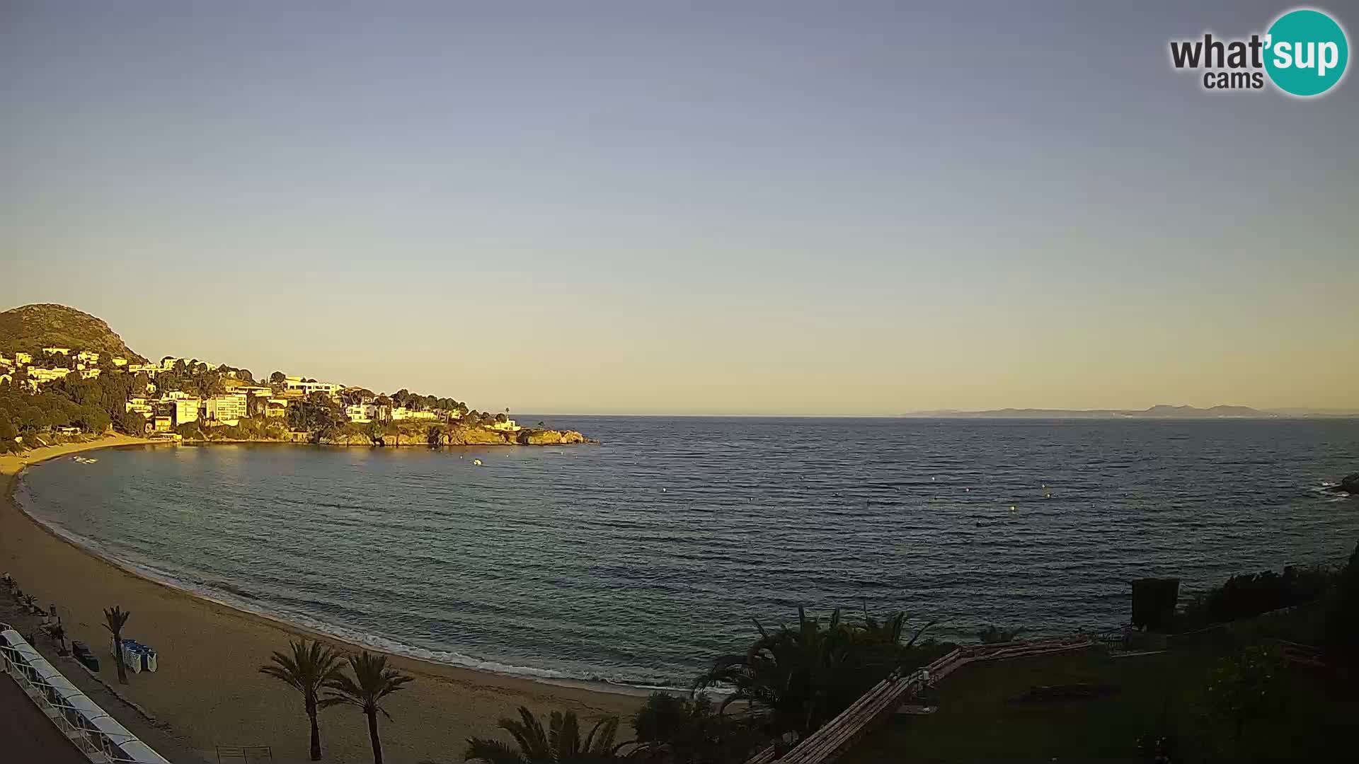 Playa de l’Almadrava camera en vivo Roses – Costa Brava – Espana