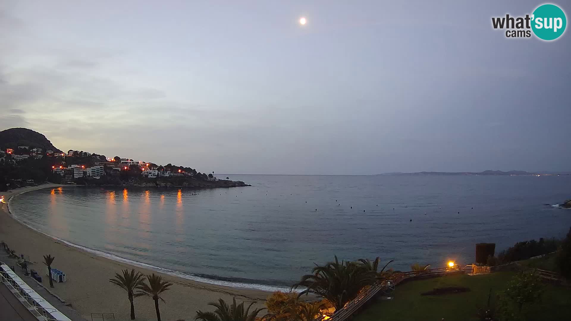 Playa de l’Almadrava camera en vivo Roses – Costa Brava – Espana