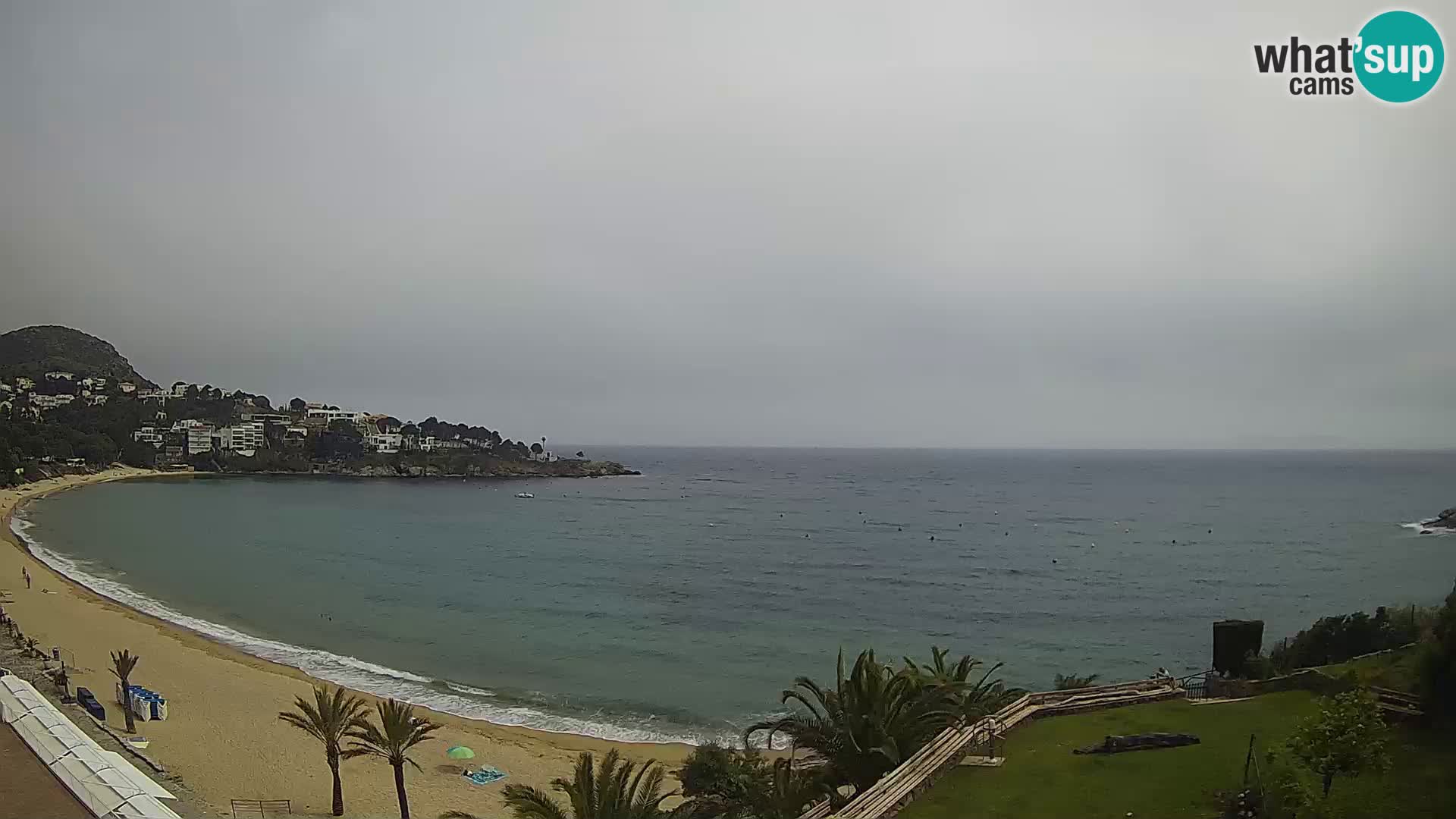 Platja de l’Almadrava Strand Webcam Roses – Costa Brava – Spanien