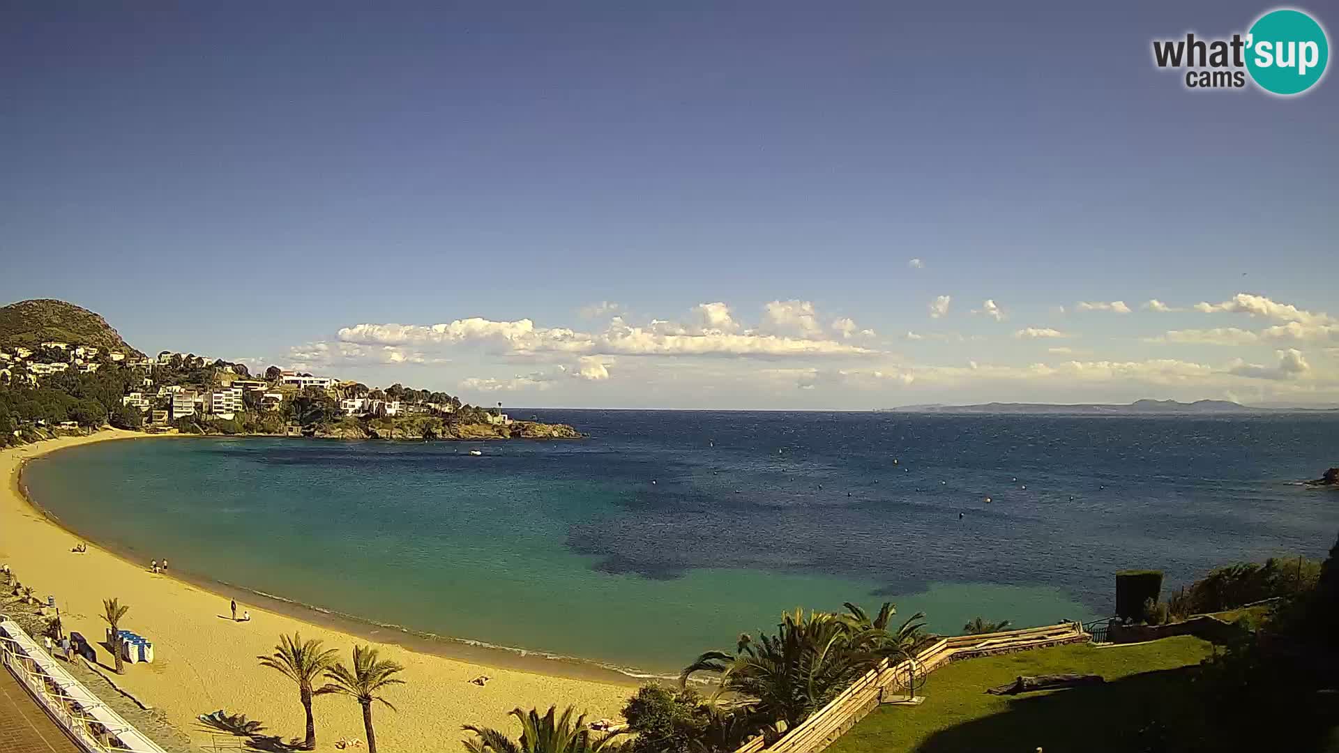 Platja de l’Almadrava Spiaggia Live Webcam Roses – Costa Brava – Spagna