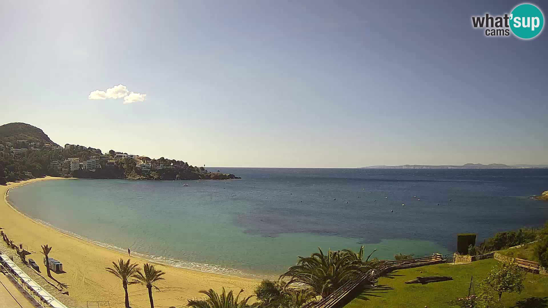Plaža de l’Almadrava web kamera Roses – Costa Brava – Španjolska