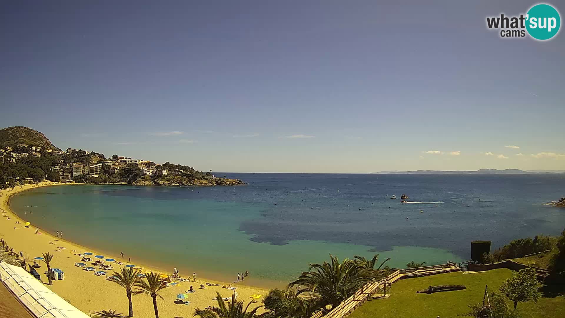 Platja de l’Almadrava Spiaggia Live Webcam Roses – Costa Brava – Spagna