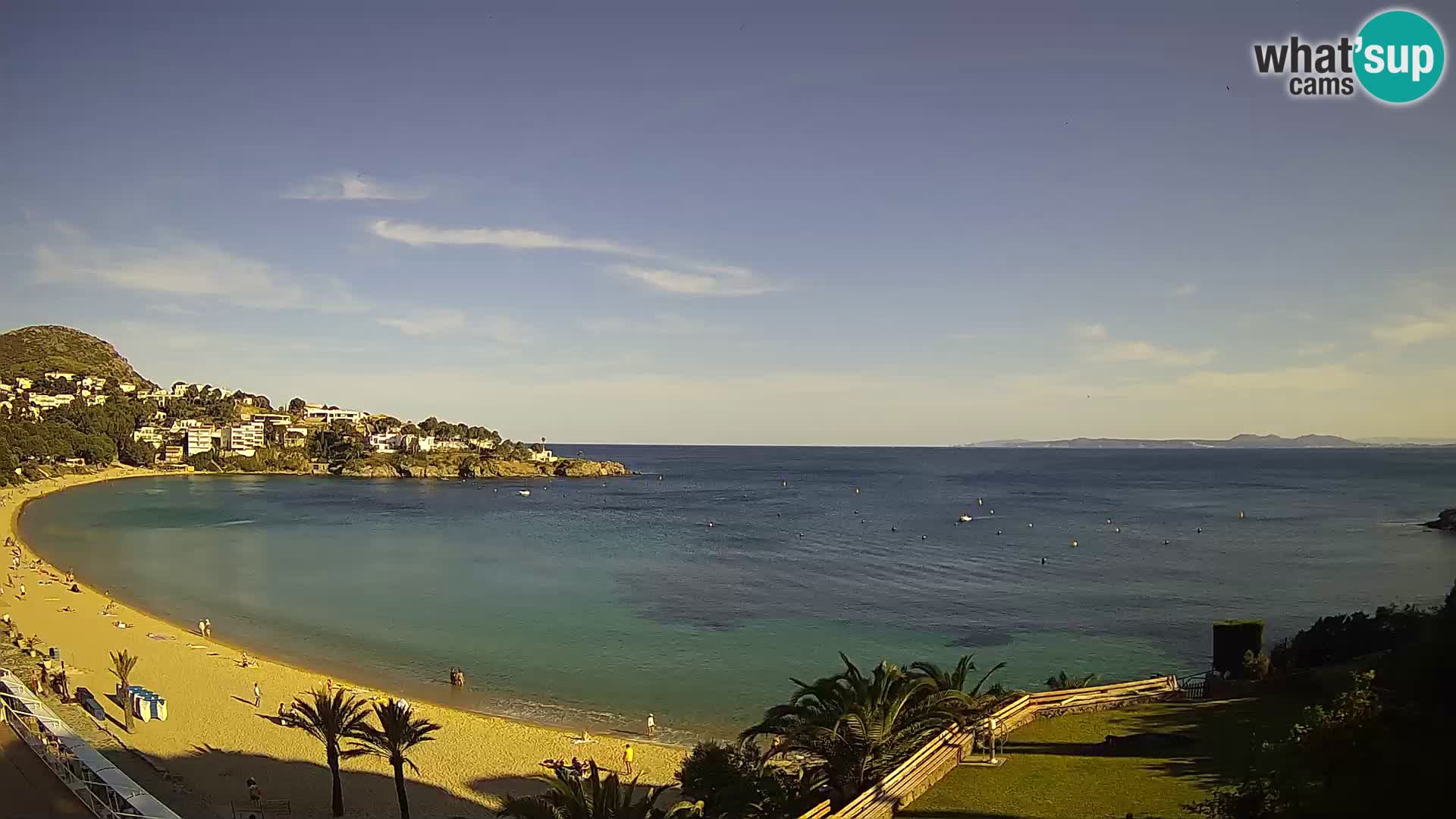 Plaža de l’Almadrava web kamera Roses – Costa Brava – Španjolska