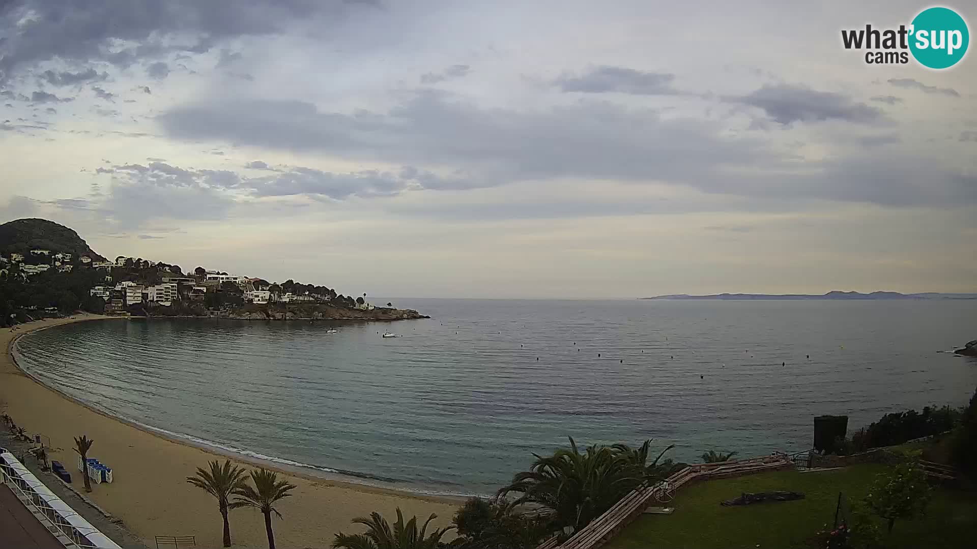 Plage de l’Almadrava Livecam Roses – Costa Brava – Espagne