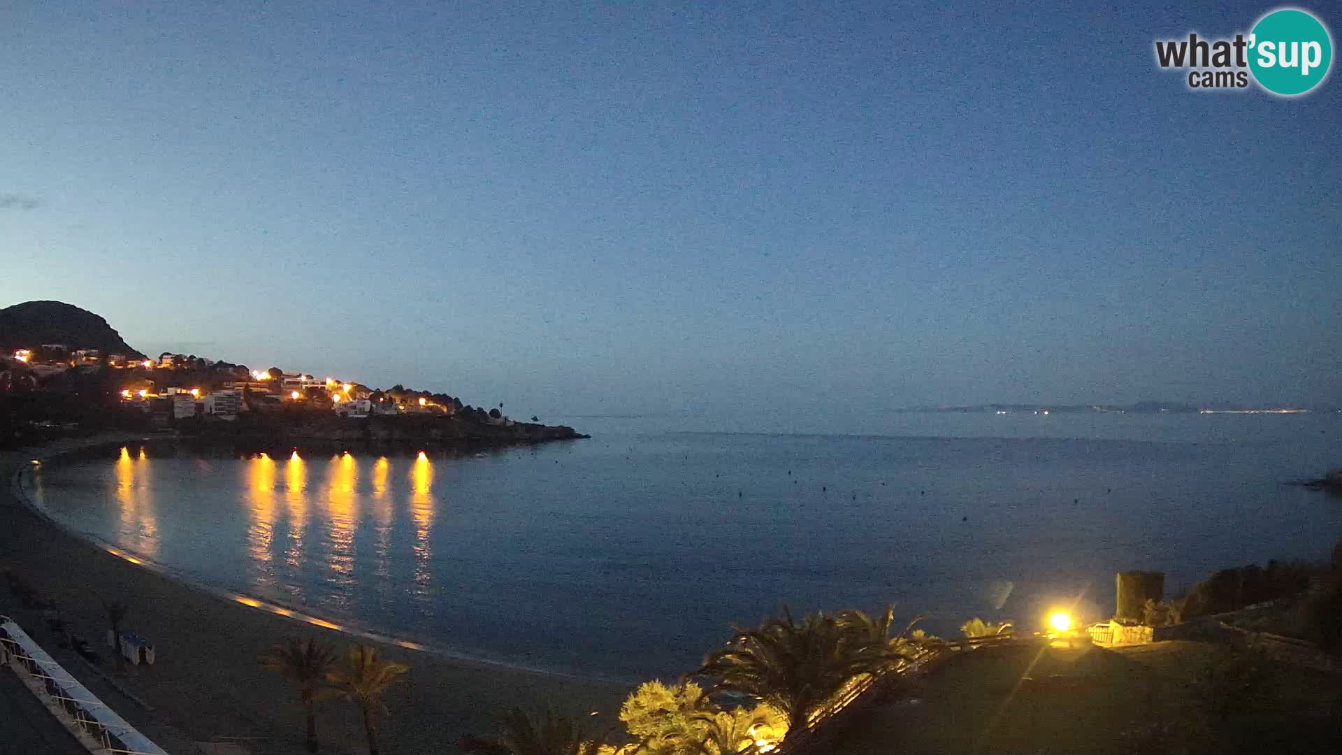Playa de l’Almadrava camera en vivo Roses – Costa Brava – Espana