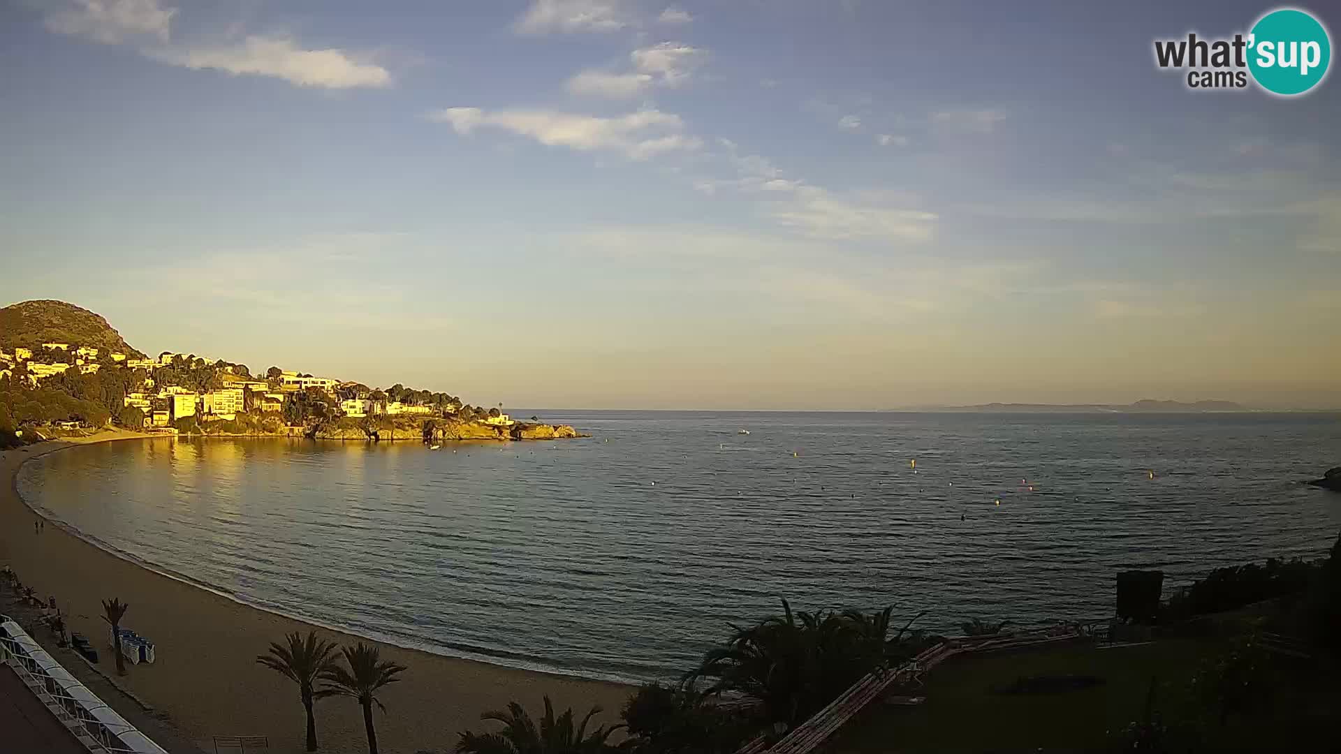 Playa de l’Almadrava camera en vivo Roses – Costa Brava – Espana