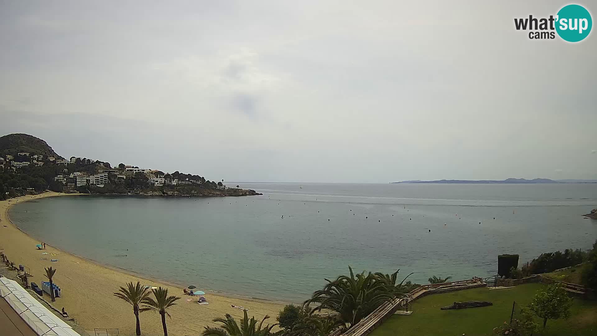 Platja de l’Almadrava Strand Webcam Roses – Costa Brava – Spanien