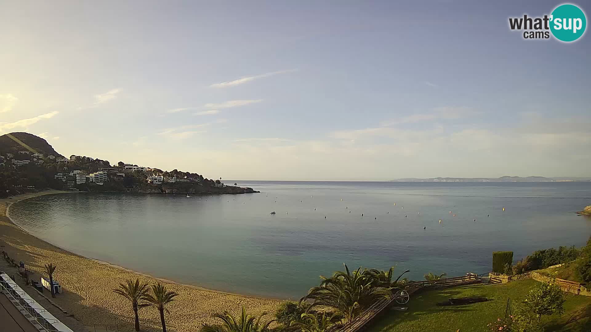 Plage de l’Almadrava Livecam Roses – Costa Brava – Espagne