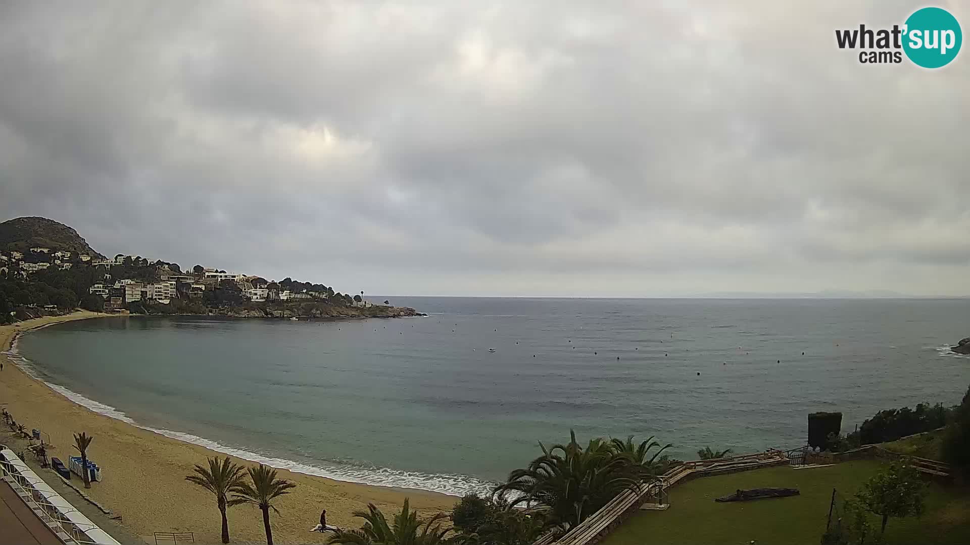 Platja de l’Almadrava Strand Webcam Roses – Costa Brava – Spanien