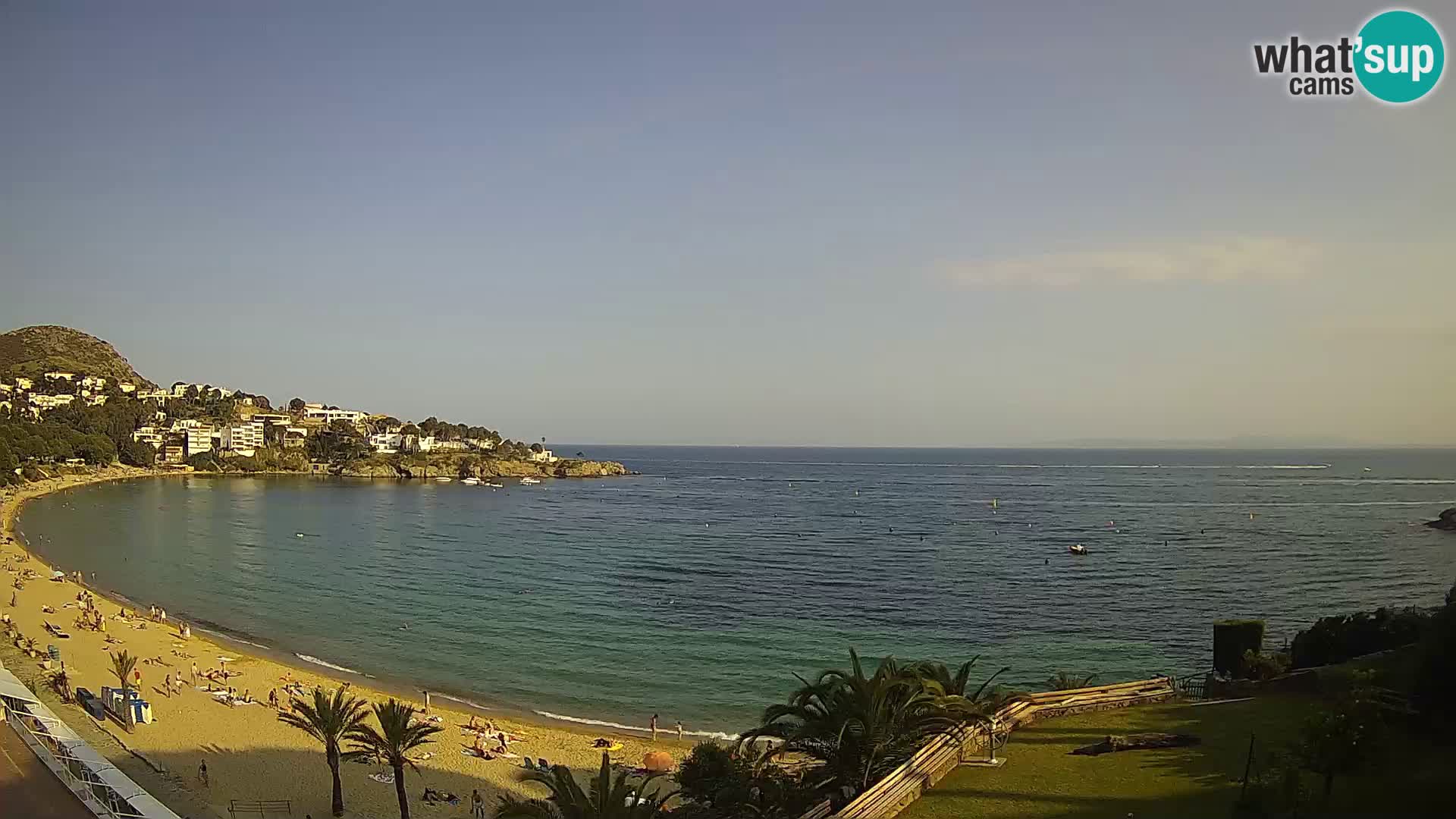 Platja de l’Almadrava Strand Webcam Roses – Costa Brava – Spanien