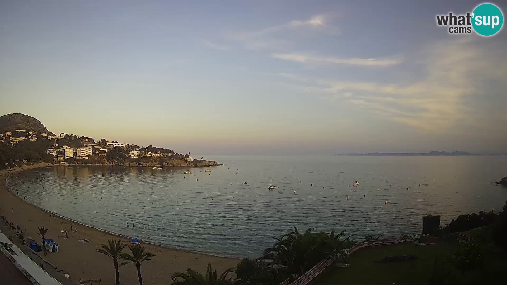 Platja de l’Almadrava Spiaggia Live Webcam Roses – Costa Brava – Spagna