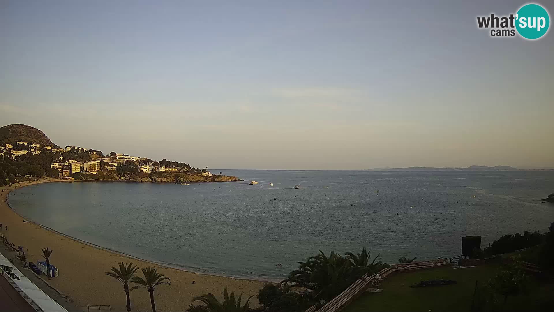 Platja de l’Almadrava beach Live Webcam Roses – Costa Brava – Spain