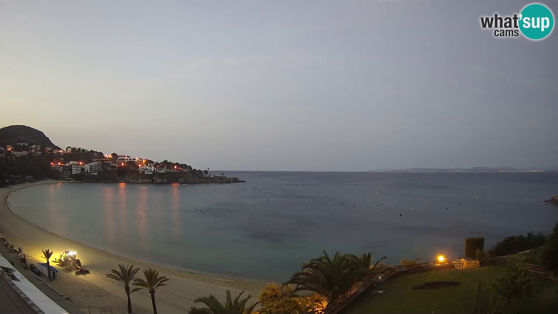 Plaža de l’Almadrava Spletna kamera Roses – Costa Brava – Španija