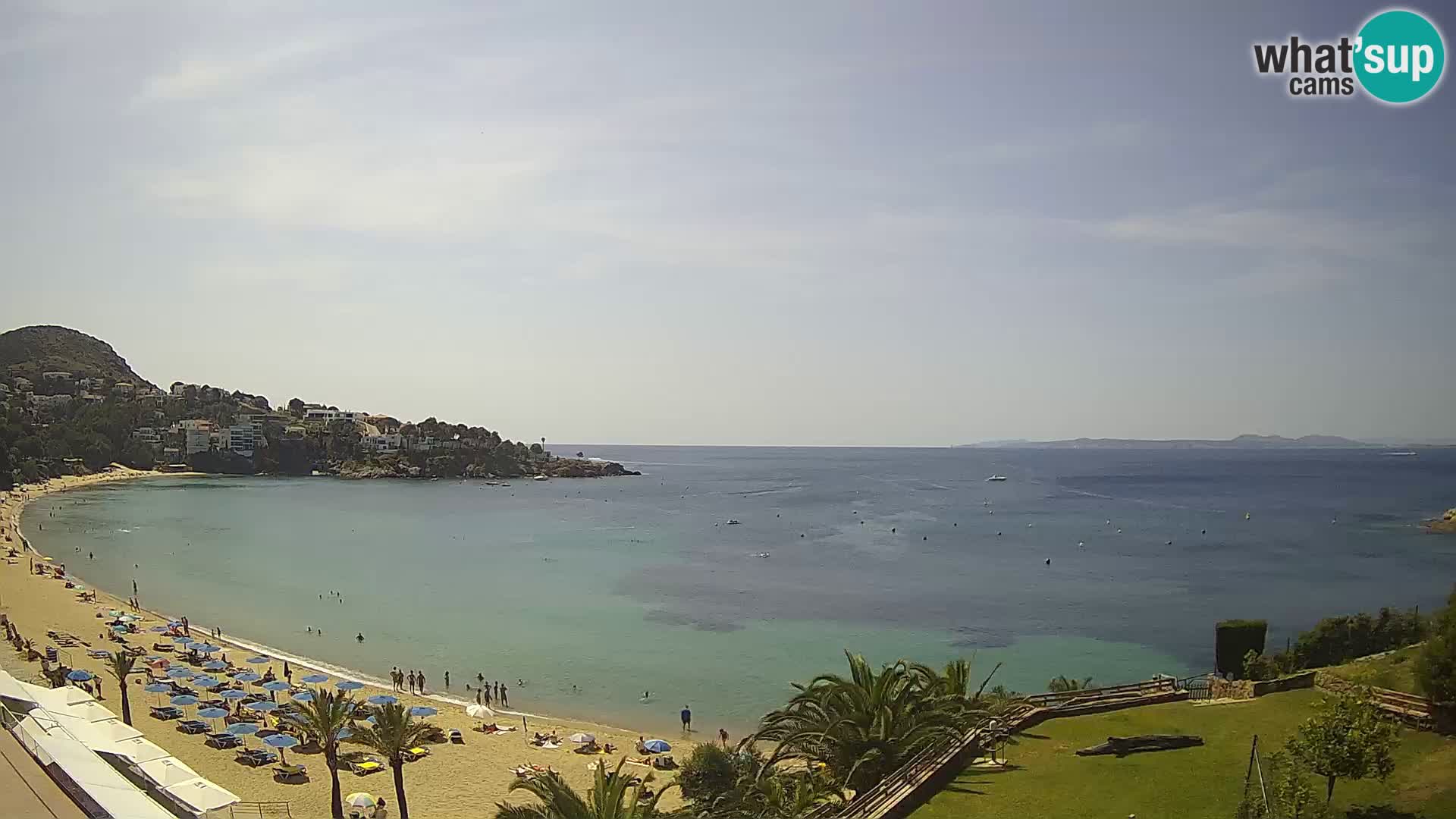 Platja de l’Almadrava Strand Webcam Roses – Costa Brava – Spanien