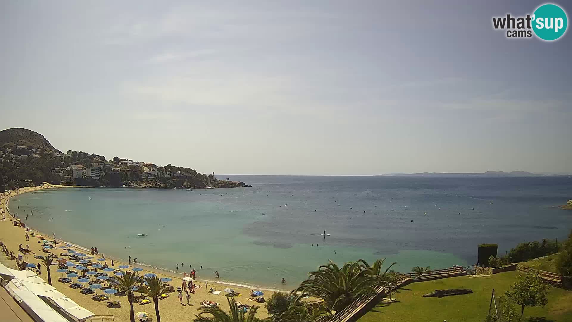 Plage de l’Almadrava Livecam Roses – Costa Brava – Espagne