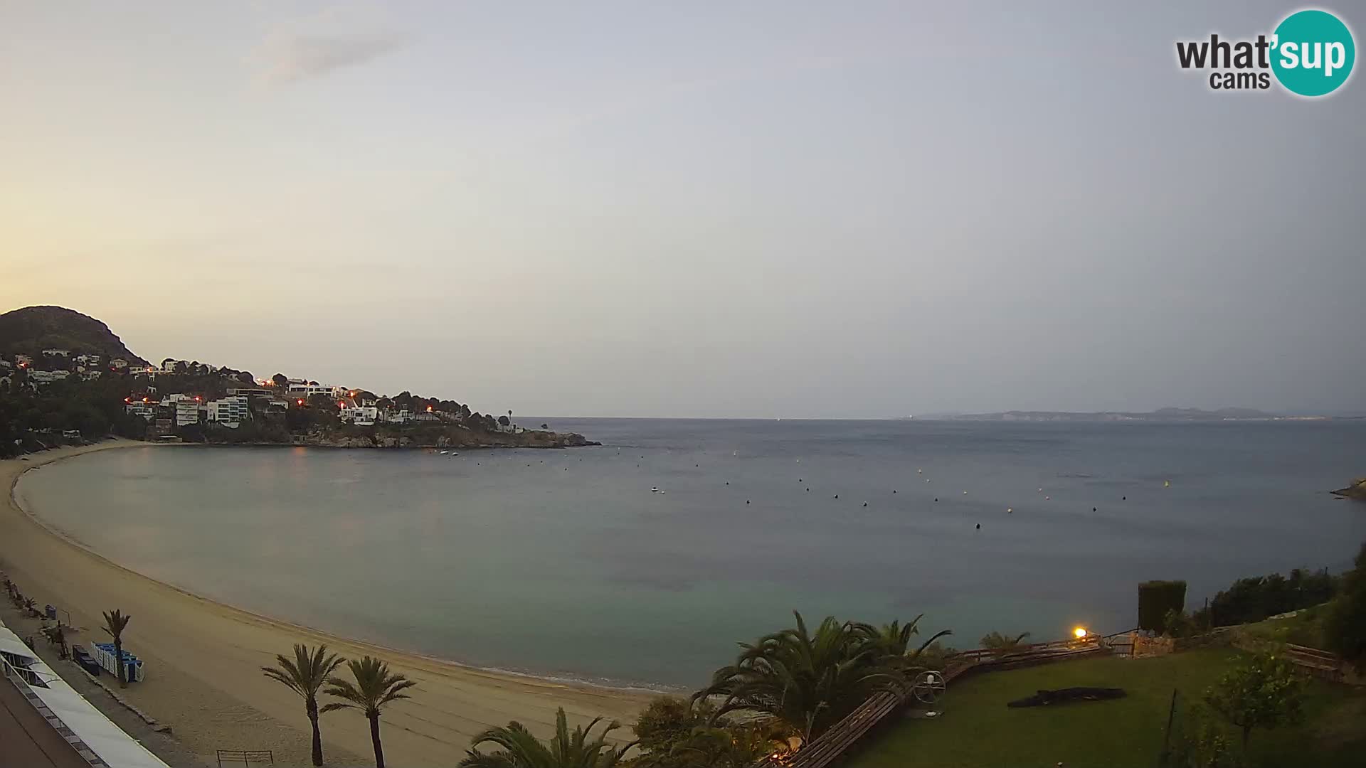 Platja de l’Almadrava Strand Webcam Roses – Costa Brava – Spanien