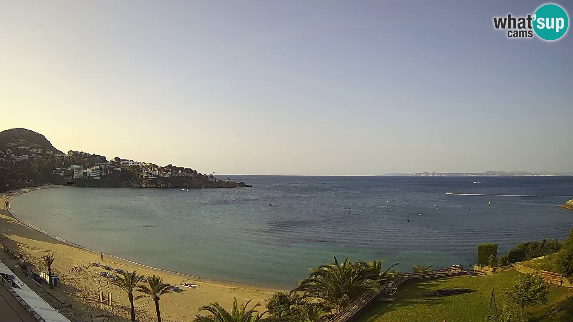 Playa de l’Almadrava camera en vivo Roses – Costa Brava – Espana