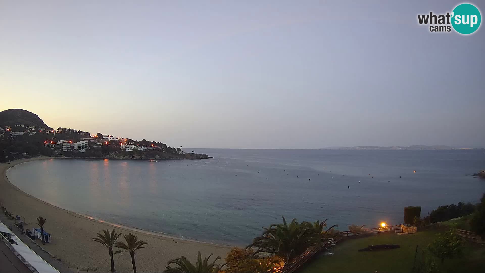 Platja de l’Almadrava Strand Webcam Roses – Costa Brava – Spanien
