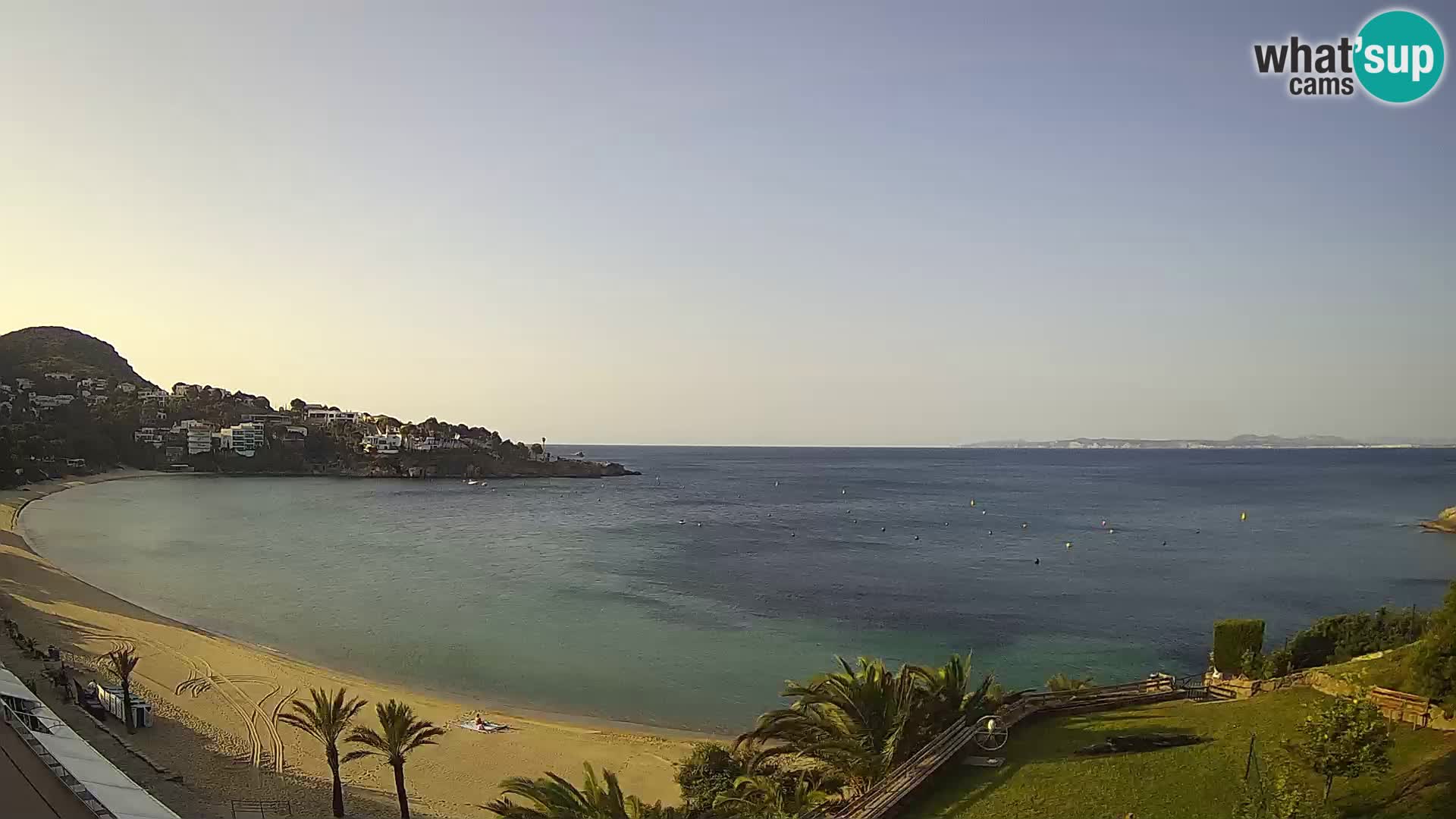 Plage de l’Almadrava Livecam Roses – Costa Brava – Espagne