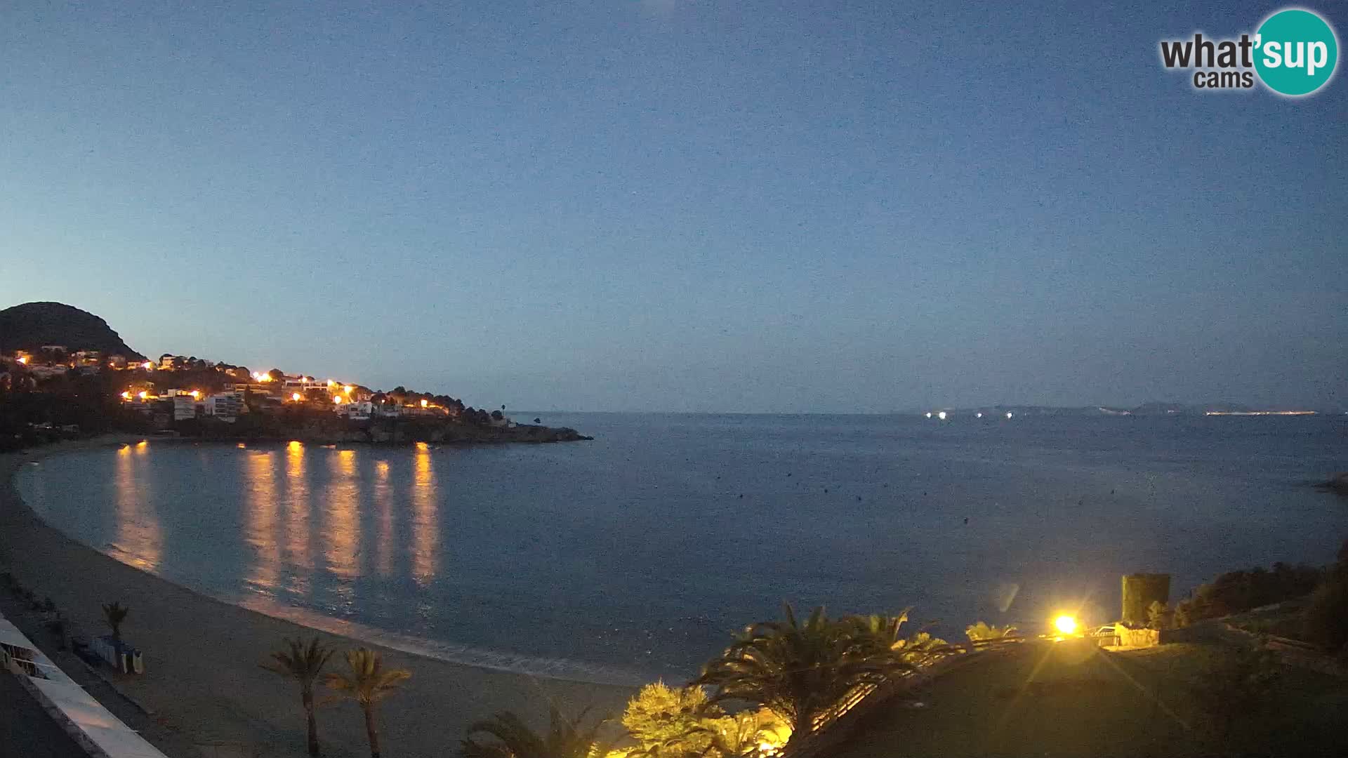 Platja de l’Almadrava Spiaggia Live Webcam Roses – Costa Brava – Spagna