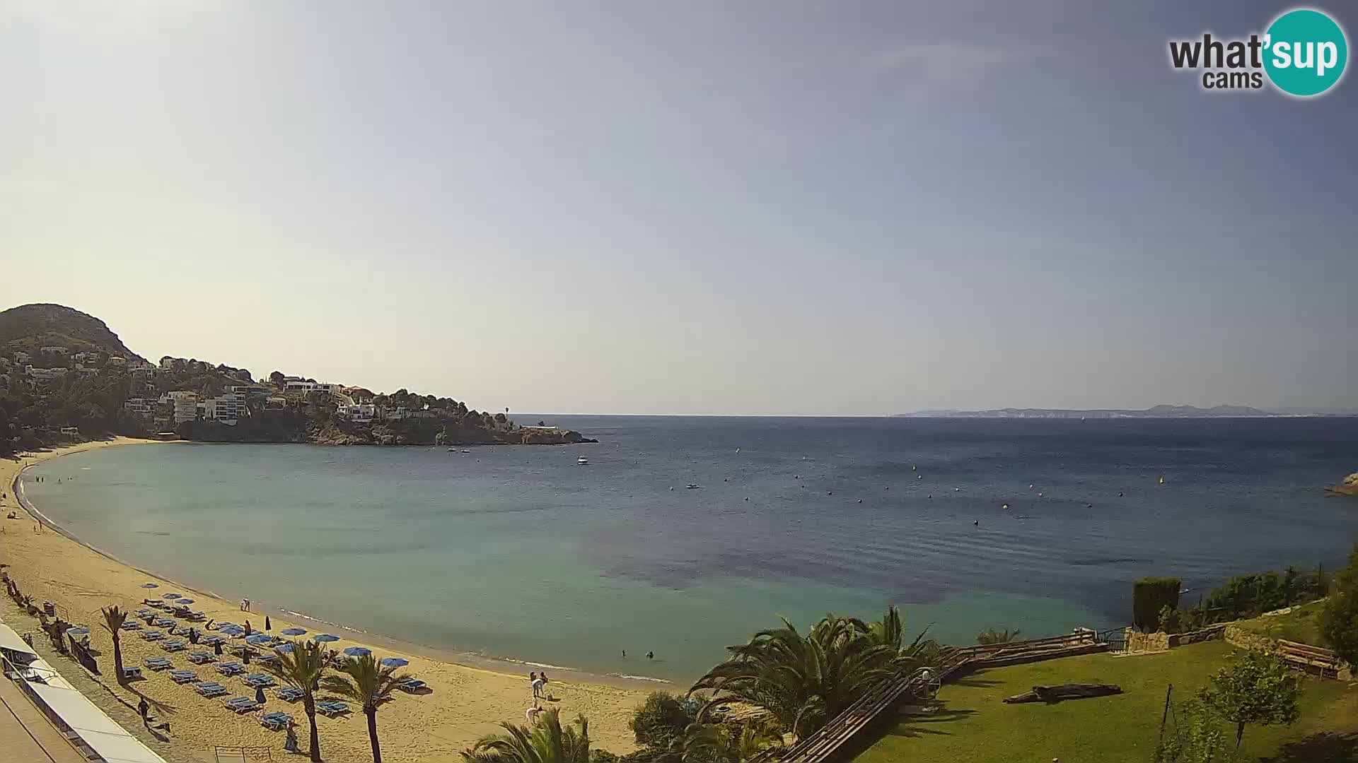 Platja de l’Almadrava Strand Webcam Roses – Costa Brava – Spanien