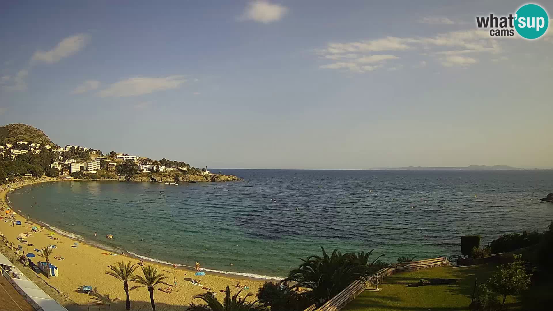 Playa de l’Almadrava camera en vivo Roses – Costa Brava – Espana