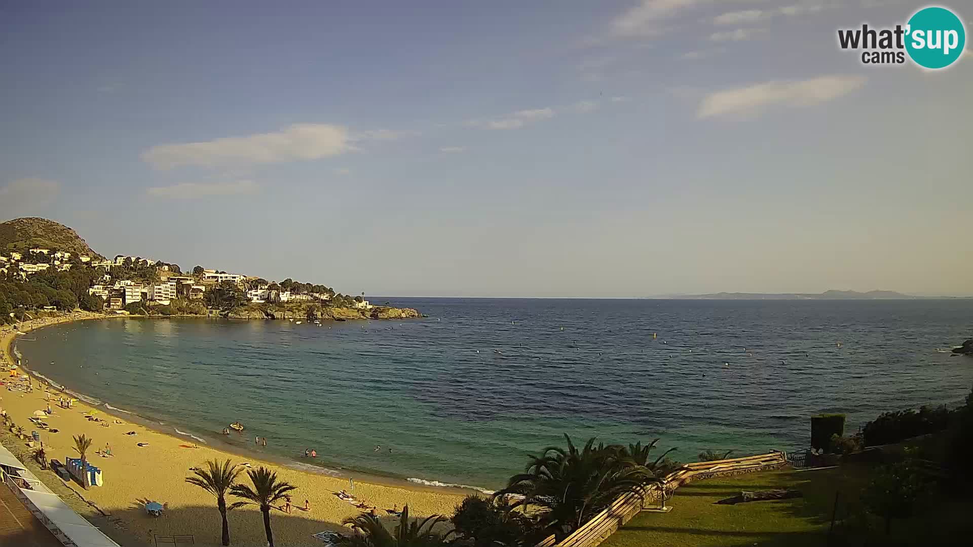 Platja de l’Almadrava Spiaggia Live Webcam Roses – Costa Brava – Spagna