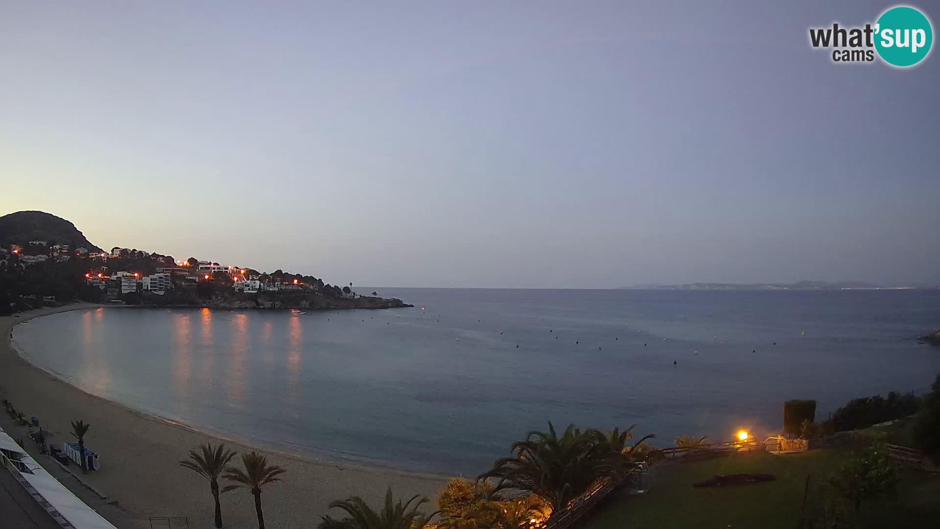 Plage de l’Almadrava Livecam Roses – Costa Brava – Espagne