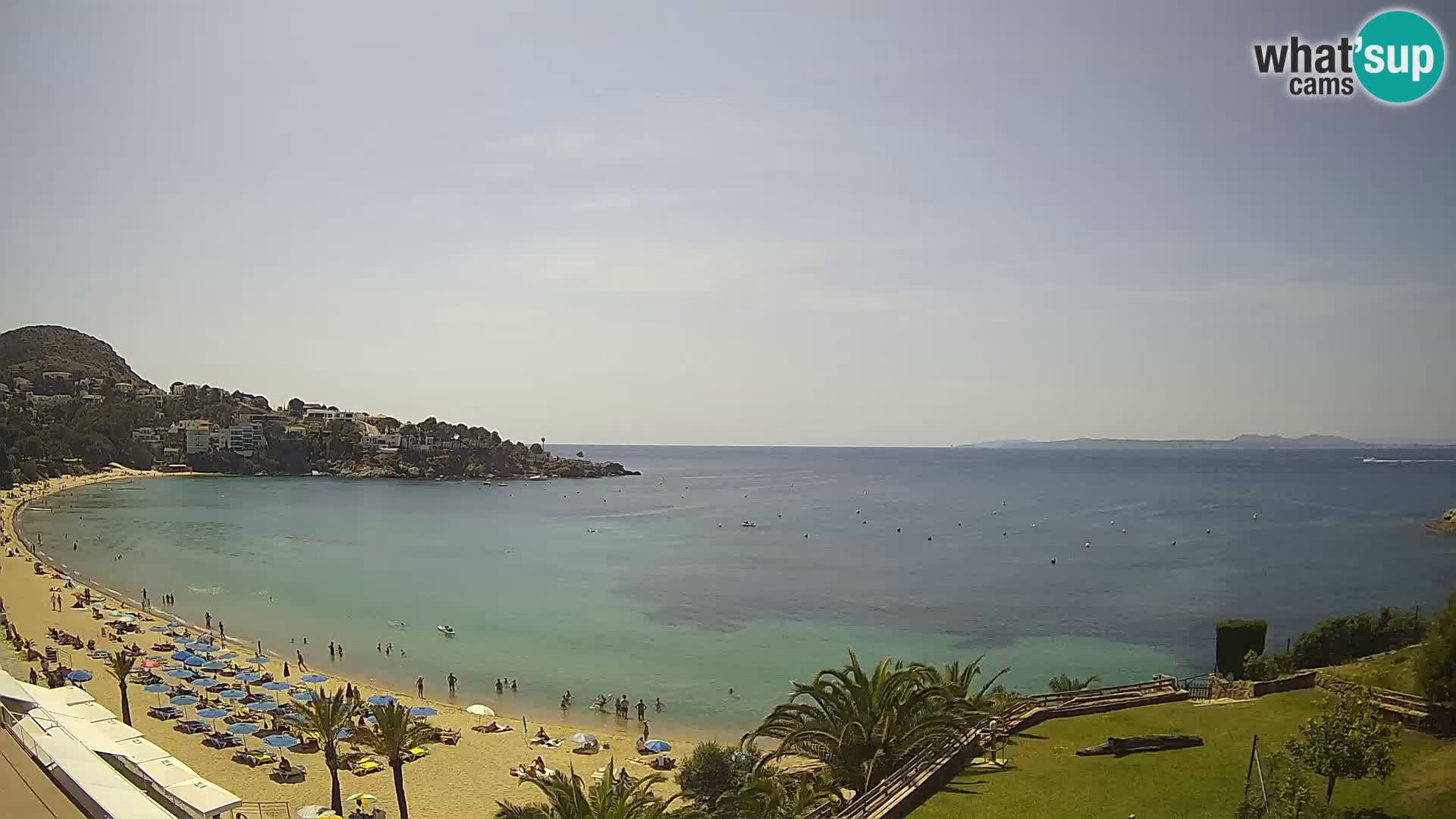 Plage de l’Almadrava Livecam Roses – Costa Brava – Espagne