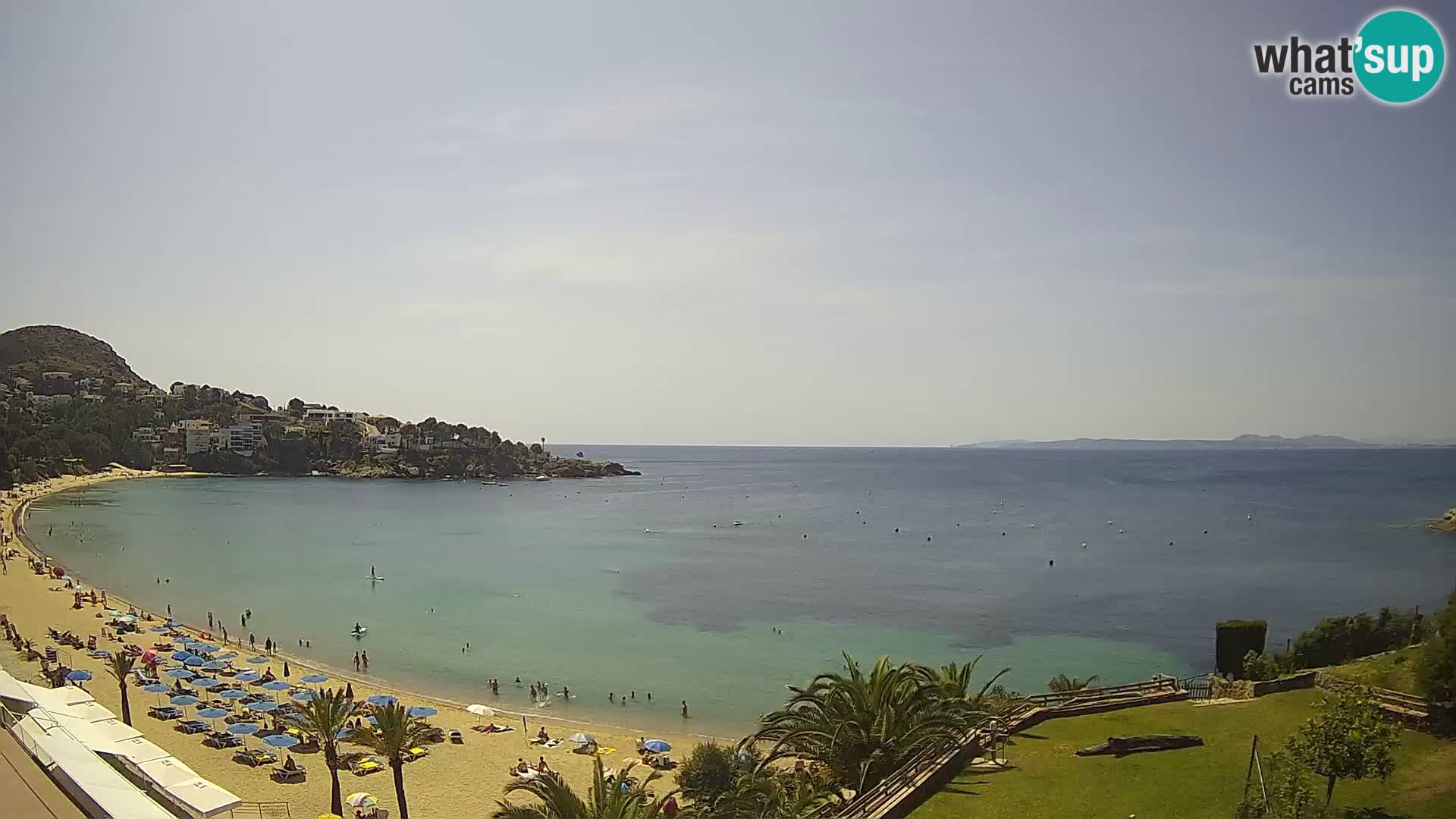 Platja de l’Almadrava Spiaggia Live Webcam Roses – Costa Brava – Spagna