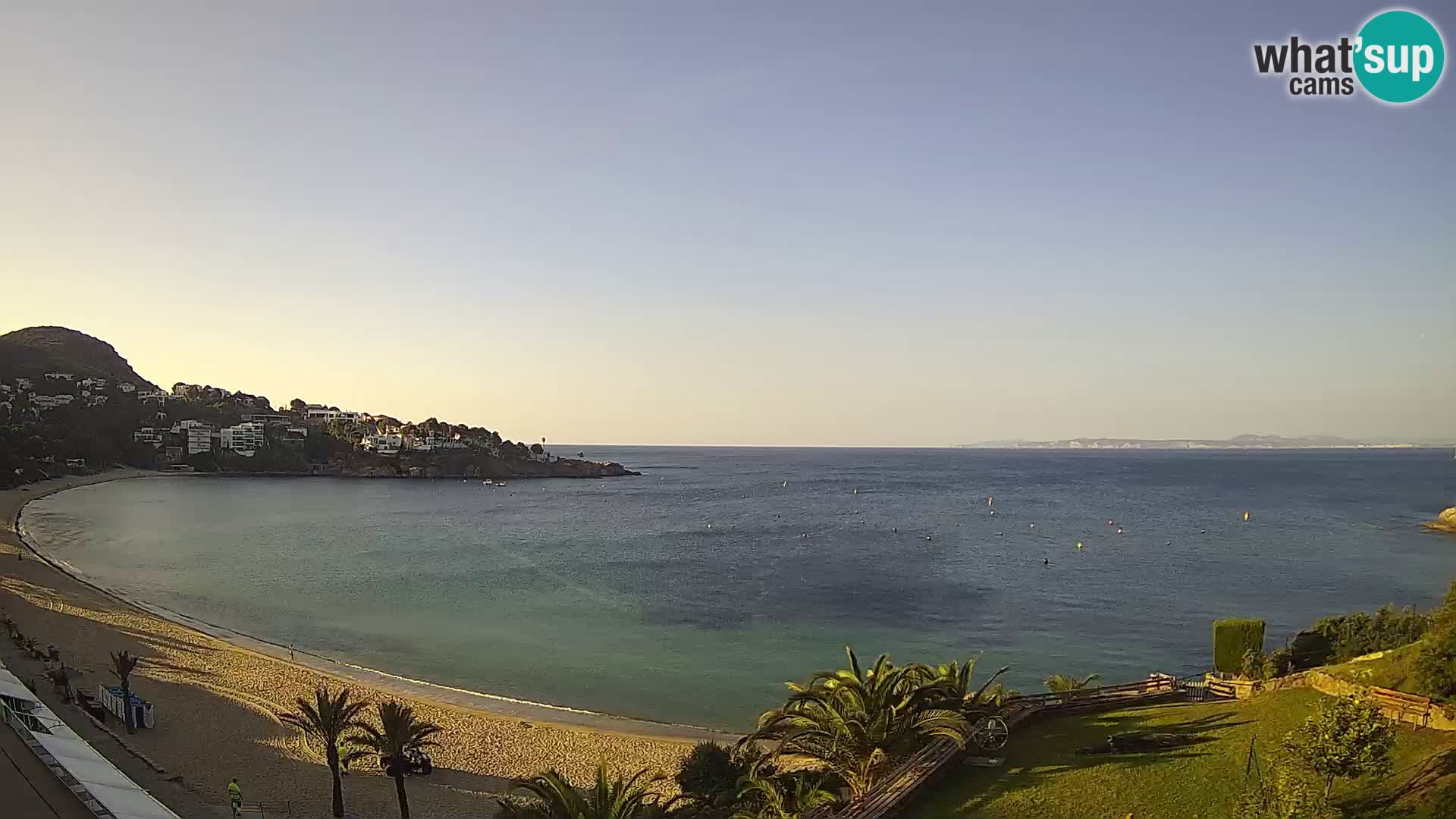 Plage de l’Almadrava Livecam Roses – Costa Brava – Espagne