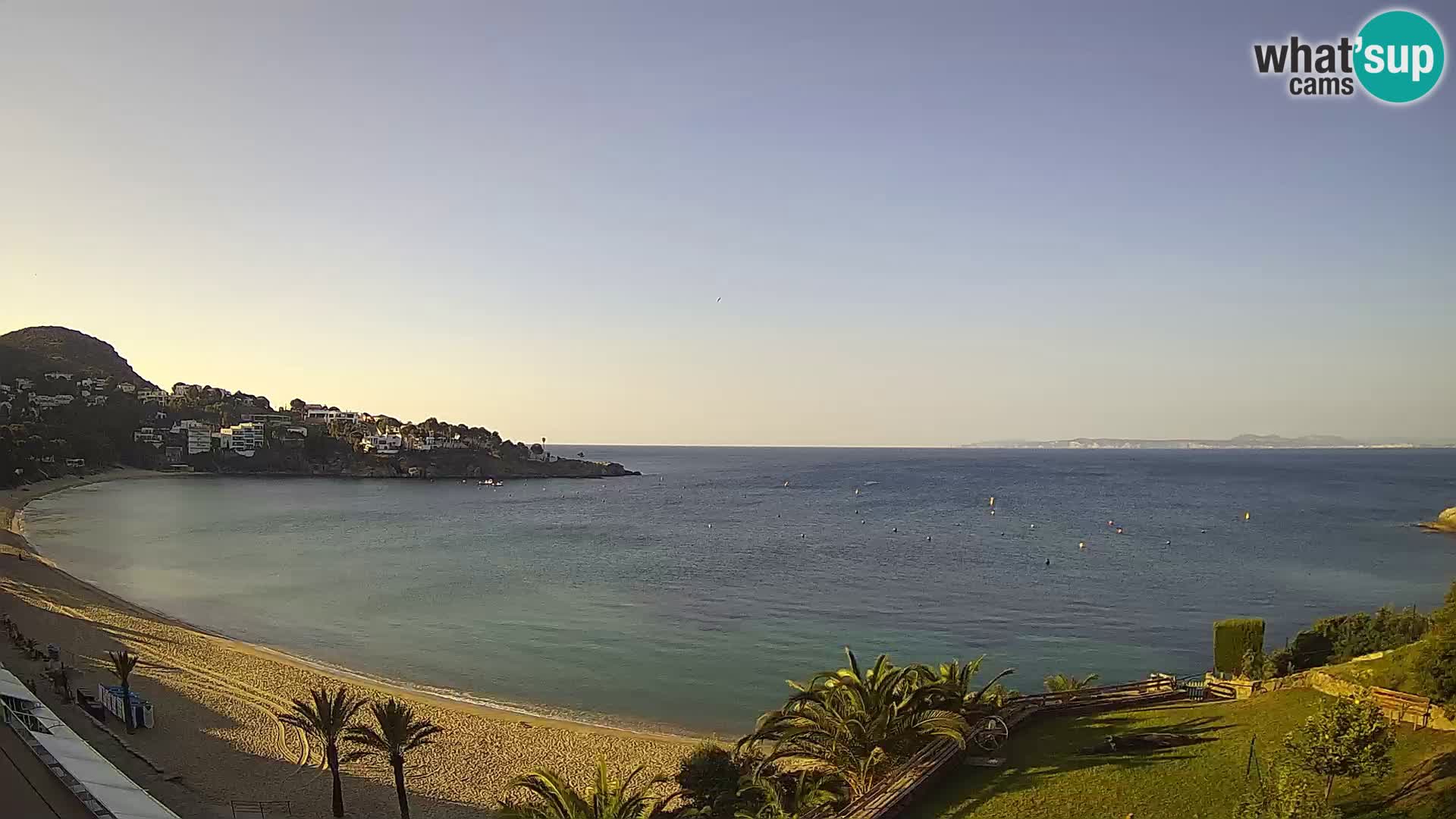 Platja de l’Almadrava Strand Webcam Roses – Costa Brava – Spanien
