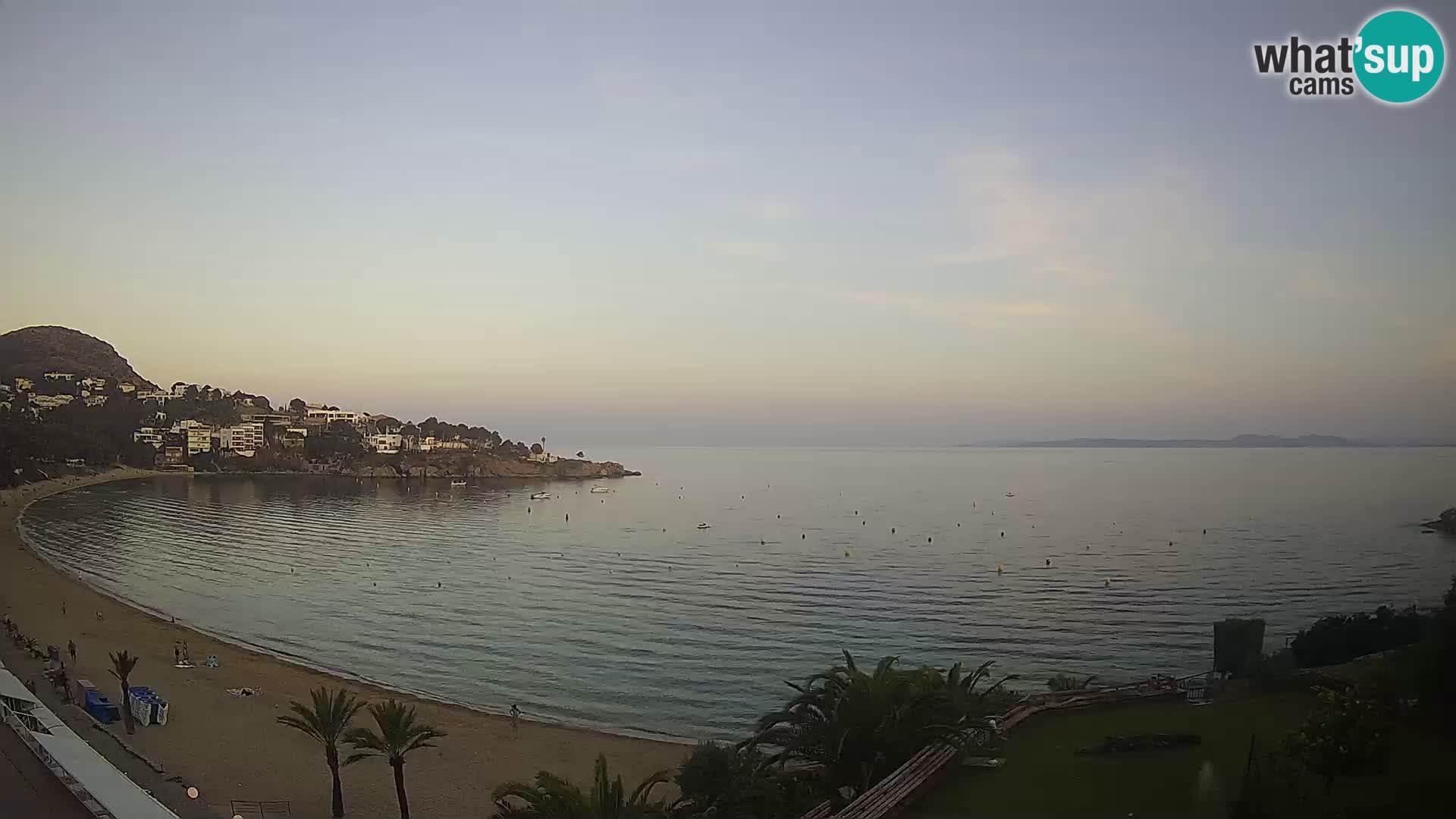 Platja de l’Almadrava Strand Webcam Roses – Costa Brava – Spanien