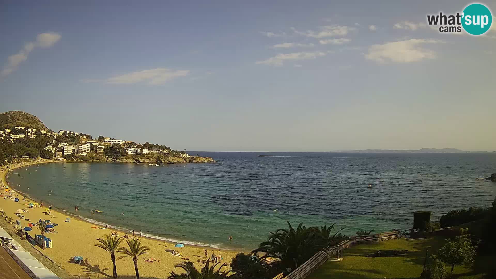 Playa de l’Almadrava camera en vivo Roses – Costa Brava – Espana