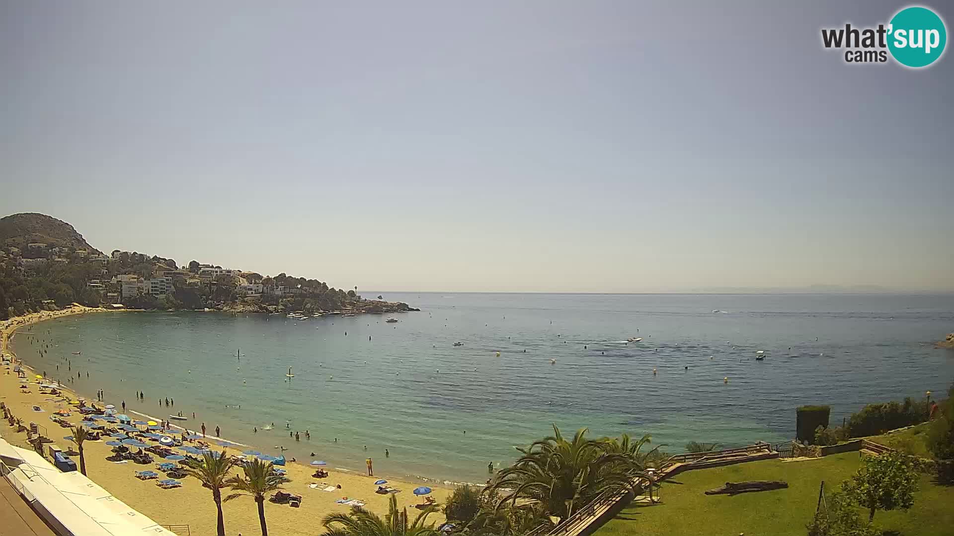 Platja de l’Almadrava Spiaggia Live Webcam Roses – Costa Brava – Spagna