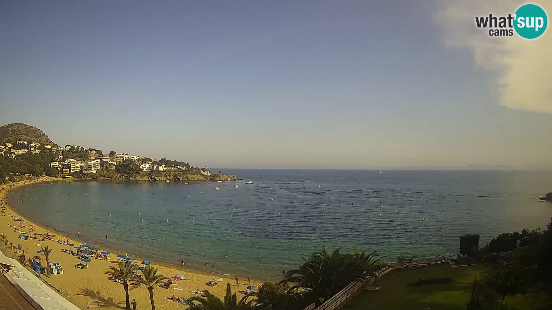 Plaža de l’Almadrava web kamera Roses – Costa Brava – Španjolska