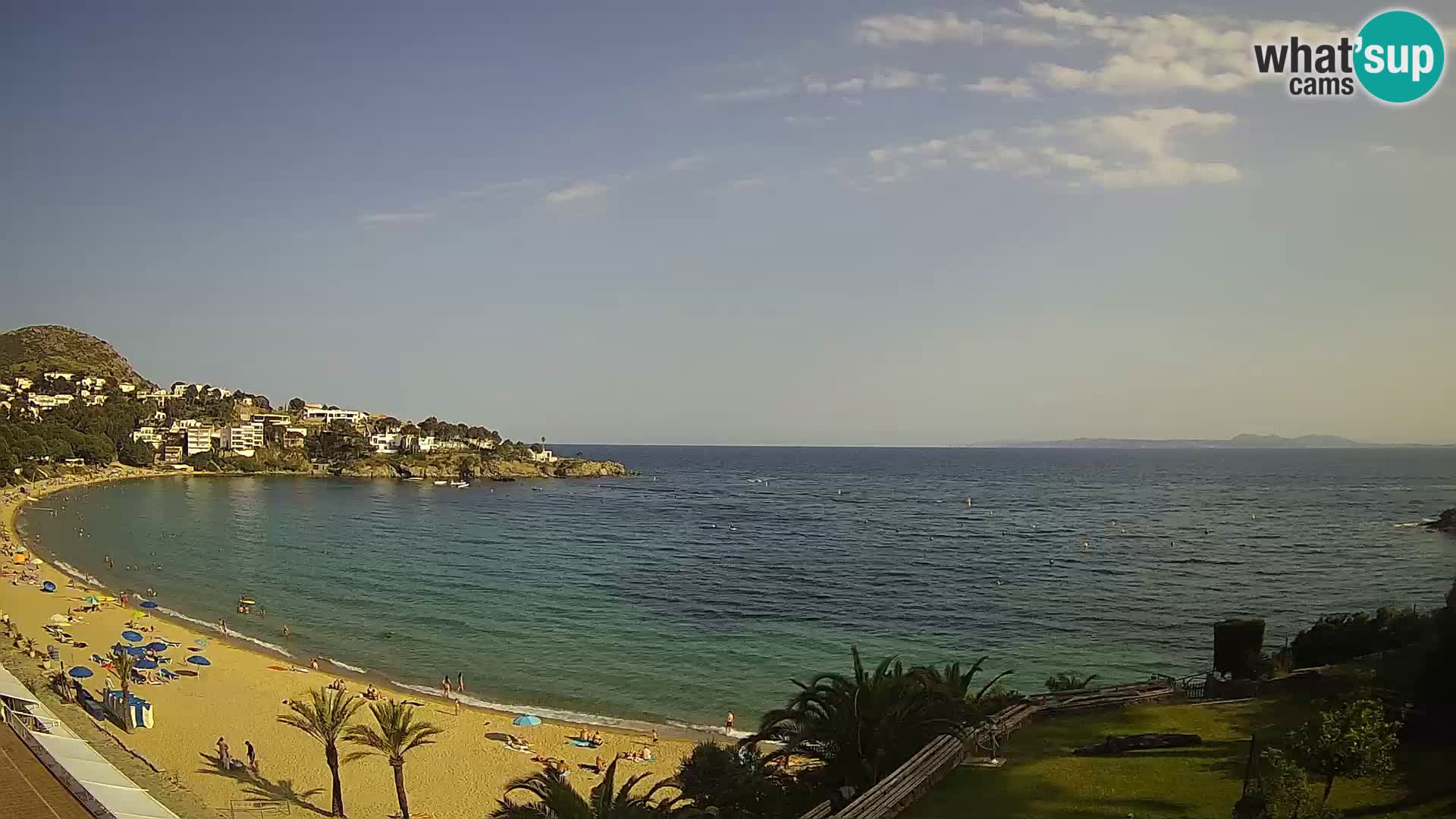 Plaža de l’Almadrava web kamera Roses – Costa Brava – Španjolska