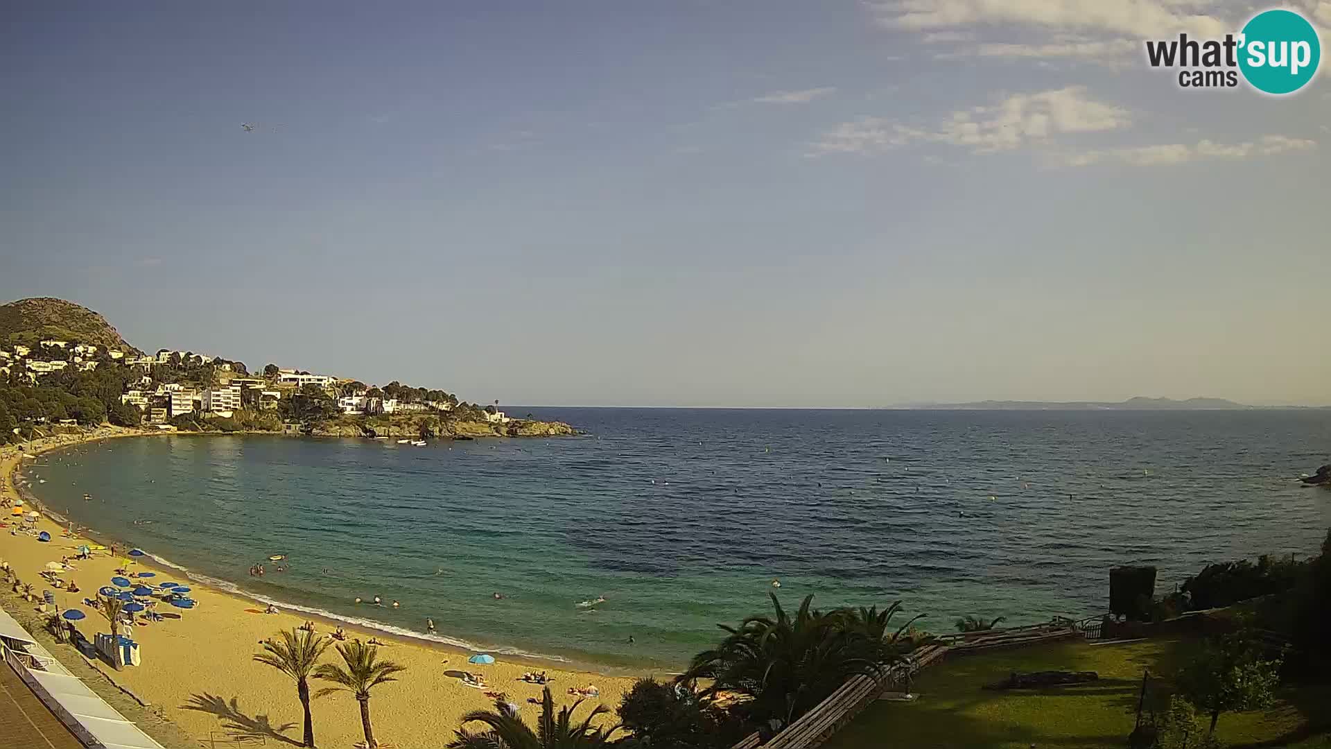 Platja de l’Almadrava Spiaggia Live Webcam Roses – Costa Brava – Spagna