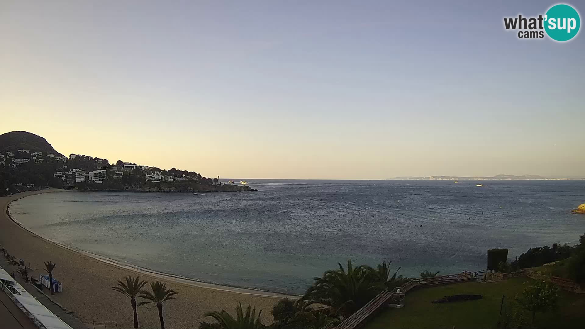 Platja de l’Almadrava Strand Webcam Roses – Costa Brava – Spanien
