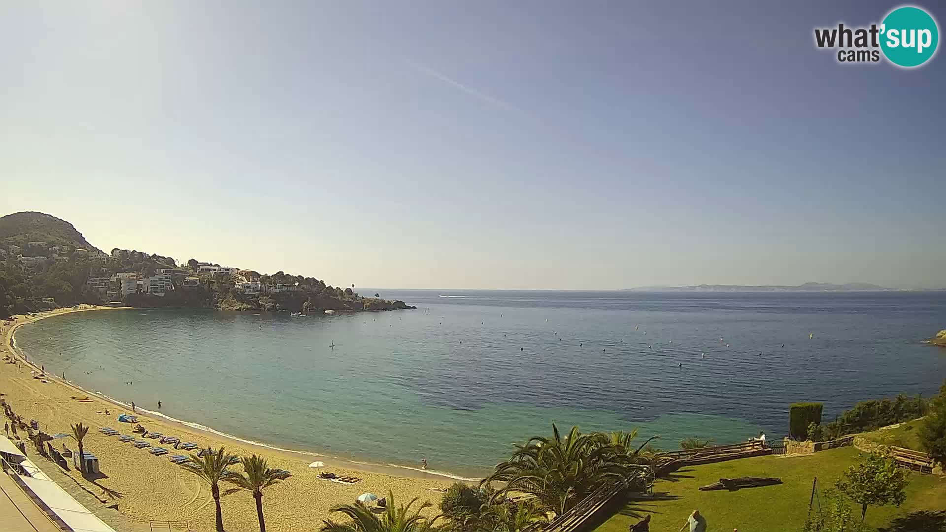 Platja de l’Almadrava beach Live Webcam Roses – Costa Brava – Spain